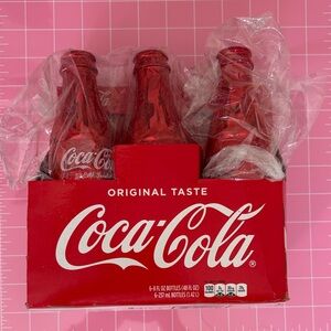 Coca Cola Red Bottles Party Pack with Iconic Logo Atlanta Olympics time